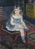 Pierre-Auguste Renoir: Sedící Georgette Charpentierová
