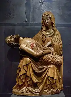 Pieta z Nesvačil (kolem 1420-1430), Národní galerie v Praze