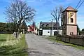 Horní část obce