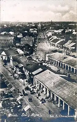 Pinsk, Stary Rynak-Bieraściejskaja
