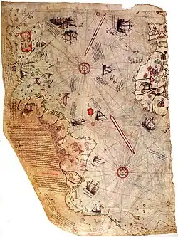 Slavná mapa Piriho Reise