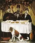 Niko Pirosmani: Hostina tří šlechticů