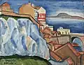Bedřich Piskač Marseille Corniche (1928)