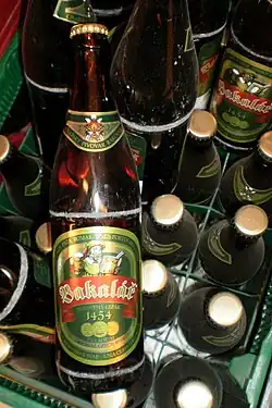 Lahvové pivo Bakalář