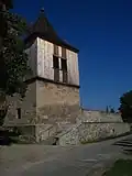 Renesanční polodřevěná zvonice u kostela Zvěstování Panny Marie