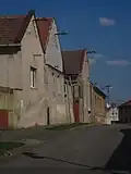 Severní strana Komenského ulice