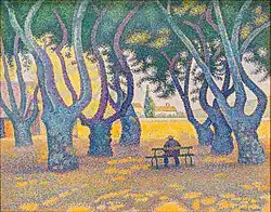 Místo v Lices, St. Tropez 1893