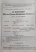 program koncertu