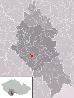 Planá na mapě