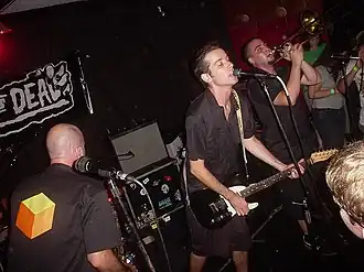 The Planet Smashers na koncertě