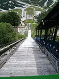 Pohled z nájezdové věže