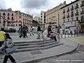 Vstup do stanice během rekonstrukce (2010)