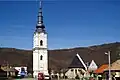 Zvonice a rodový kostel