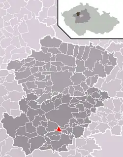 Pletený Újezd na mapě