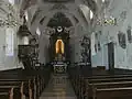 Interiér kostela