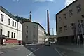 Budova bývalé Tepny 01 (vpravo)