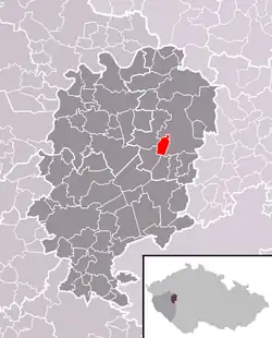 Plískov na mapě