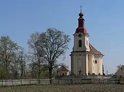 Kostel sv. Vojtěcha v Počaplech