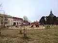 Hřiště za kostelem