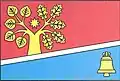 Vlajka obce Poštovice