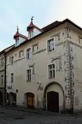 Poštovní 119, uliční průčelí z Poštovní ulice