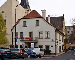 Poštovní muzeum v budově někdejšího Vávrova mlýna