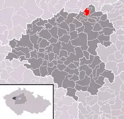 Pochvalov na mapě