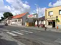 Husova ulice směrem k centru
