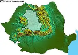 Transylvánská vysočina