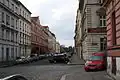 Podlipného ulice v pohledu od Zenklovy