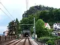 Tunel Ovčí stěna - severní portál.