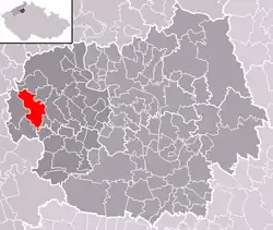 Podsedice na mapě