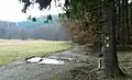 Cesta mezi Krčákem a Věžákem