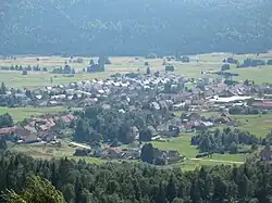 Pohled na Ravnou Goru