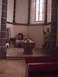Pohled do kaple svatého Bartoloměje