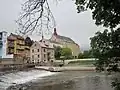 Pohled na kostel
