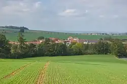 Pohled na obec od jihu