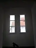 Pohled na vnitřní prostor arkýře