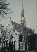 Pohled z JV po roce 1969, zřejmě v 70. letech