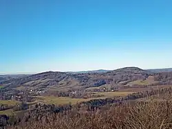 Pohled na Varnsdorf z Hrádku