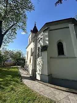 Pohled ze zahrady