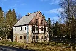 Jediný dochovaný dům