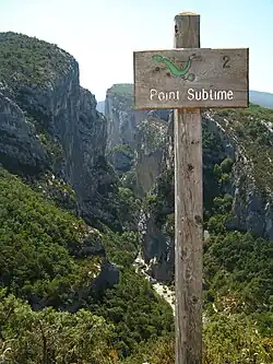 pohledy z vyhlídky Point Sublime