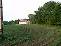 Hořátevská cesta za humny, nyní zaoraná