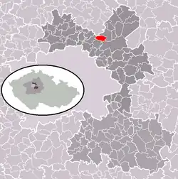 Polerady na mapě