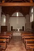 Vnitřek kostela