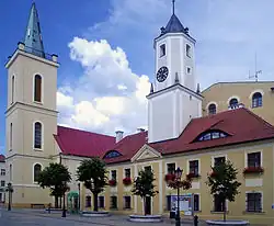 Radnice s kostelem sv. Barbory