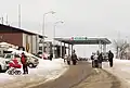 původní Česko-polský hraniční přechod Pomezní Boudy v dobách svého provozu (před zbouráním)