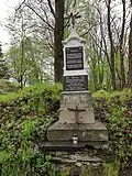Zigartice, pomník a hřbitov