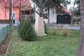 Pomník pilota RAF Ladislava Uhra